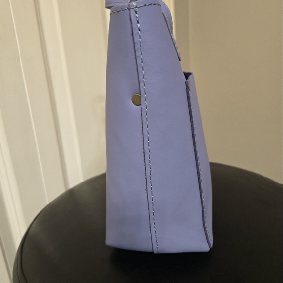 NEW Portland Leather Goods Mini Crossbody - Color: Jacaranda - Picture 4 of 10